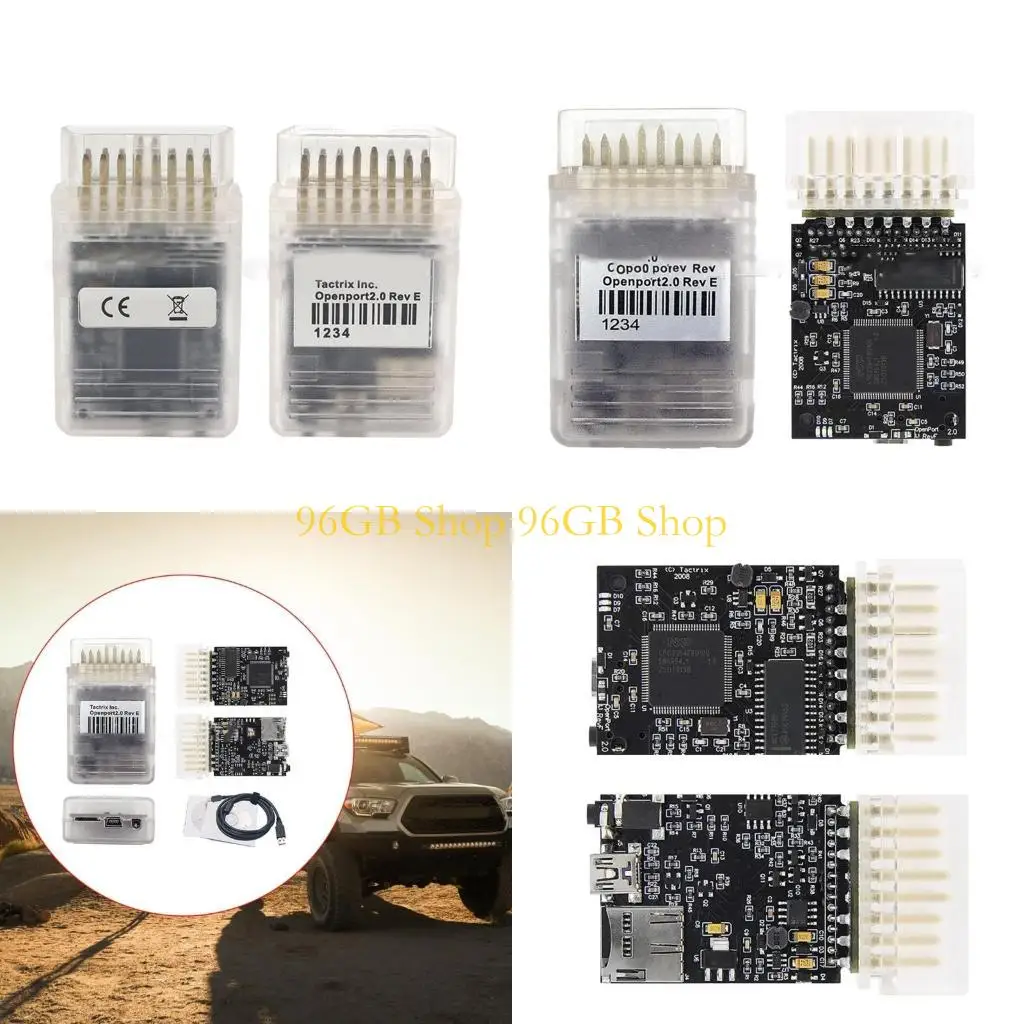 

96 ГБ Tactrix Openport 2.0 с Flash Чип -накопление Tactrix Openport 2.0 Ecuflash со всеми SW Full Set obd2