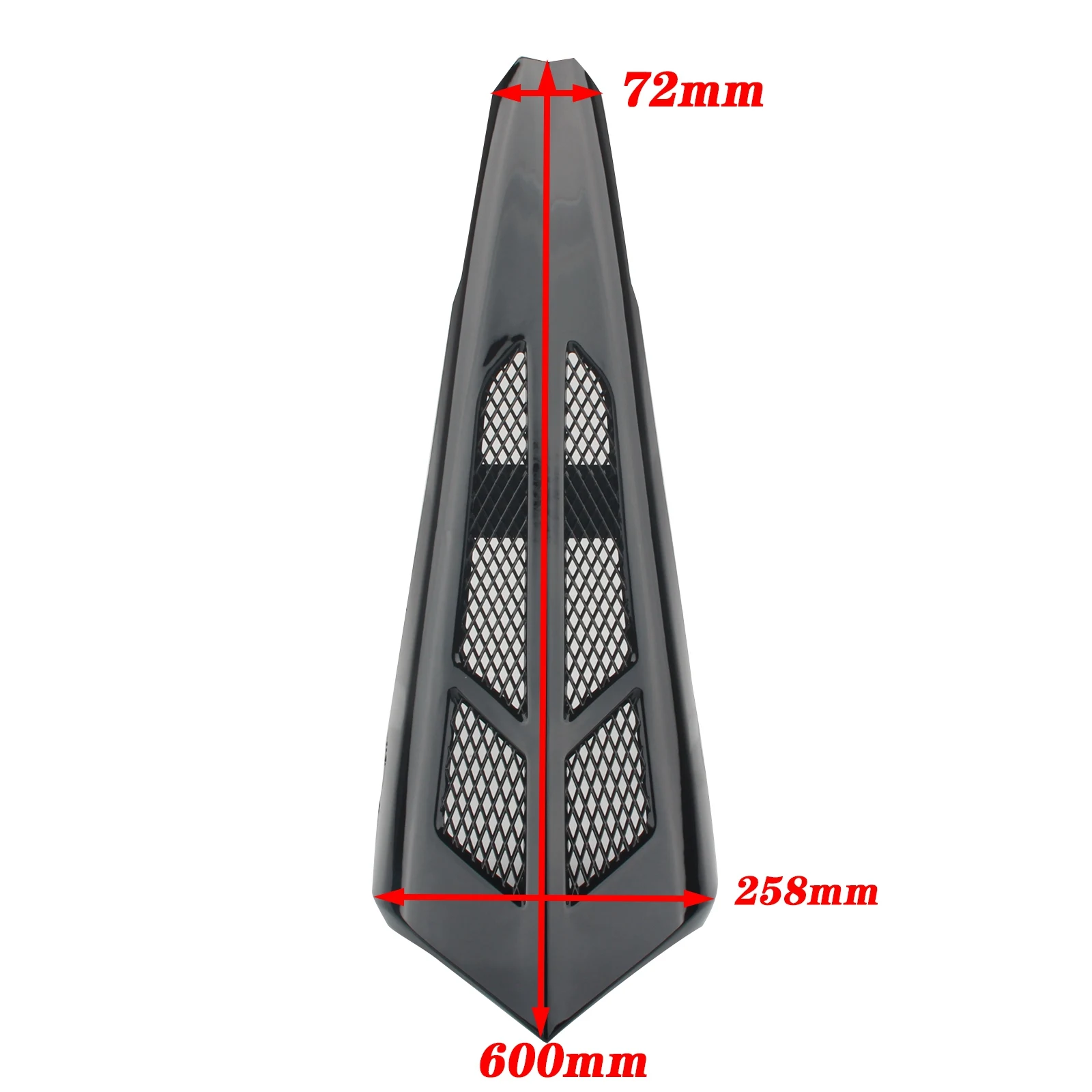For Harley Touring Models Road Glide Street Glide Motorcycle Front Stretched Chin Spoiler Grill Trim Cove