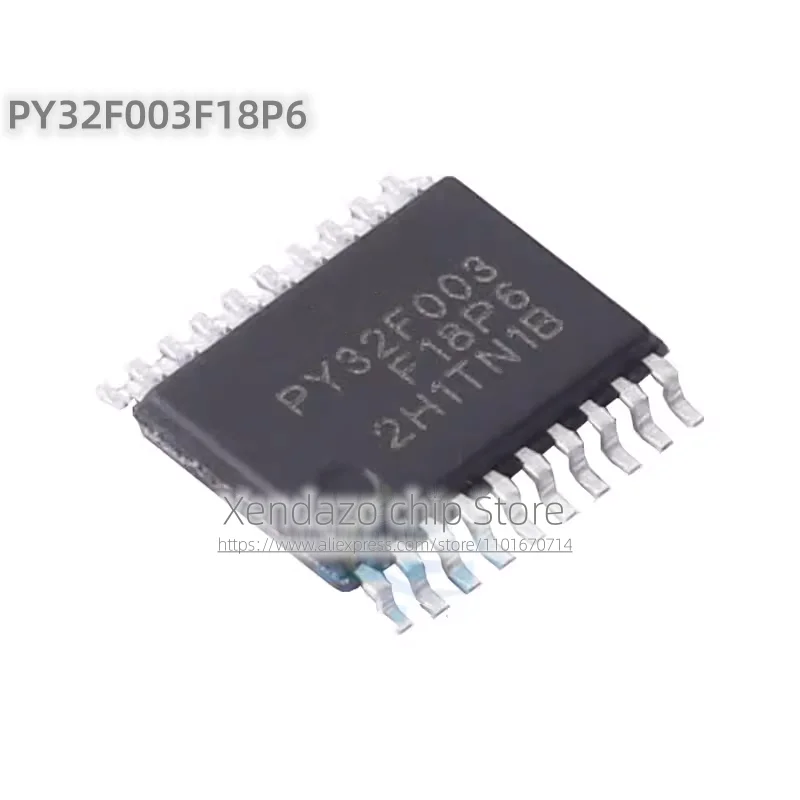 10pcs/lot PY32F003F18P6TU PY32F003F18P6 PY32F003 F18P6 TSSOP-20 package Original genuine Microcontroller chip