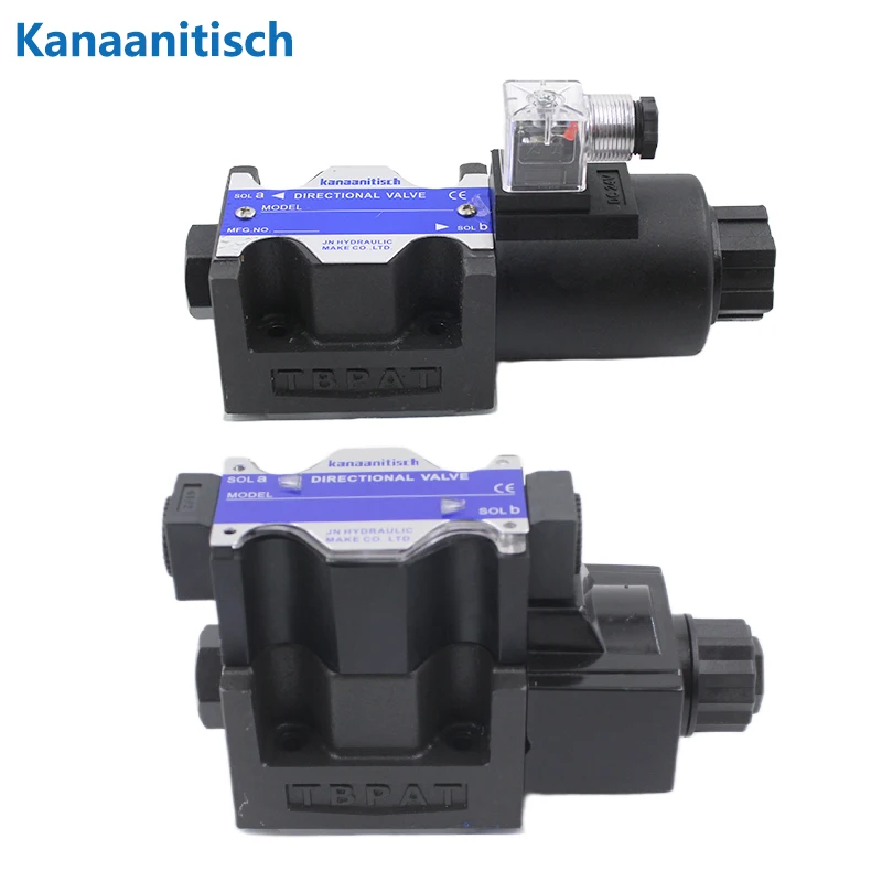 SWH-G03-B2-D24-20 Solenoid Operated Directional Hydraulic Control Valve SWH-G03-B3/C2B/C3B/C4B/C6B/C8B/B2S-AC220/R110/DC12-20/10