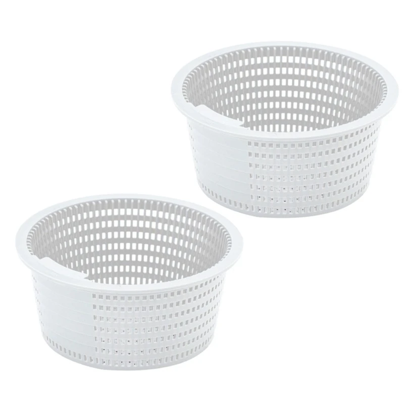 

2 Pack Pool Basket Pool Skimmer Basket Replacement Basket Swimming Pool Filter Basket Pool Supplies Skimmer Basket