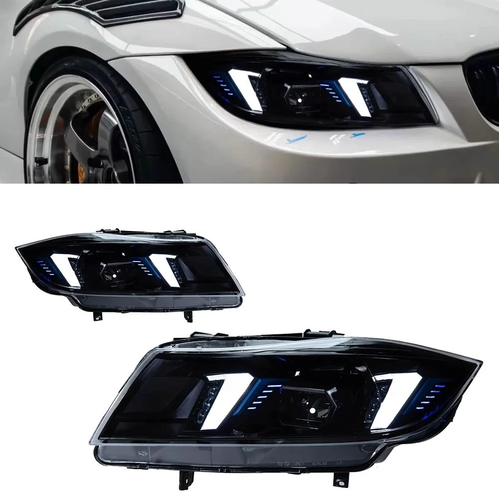 

LED Headlight Assembly for BMW 3 Series E90 05-12 Modified Daytime Running Light Turn Signal