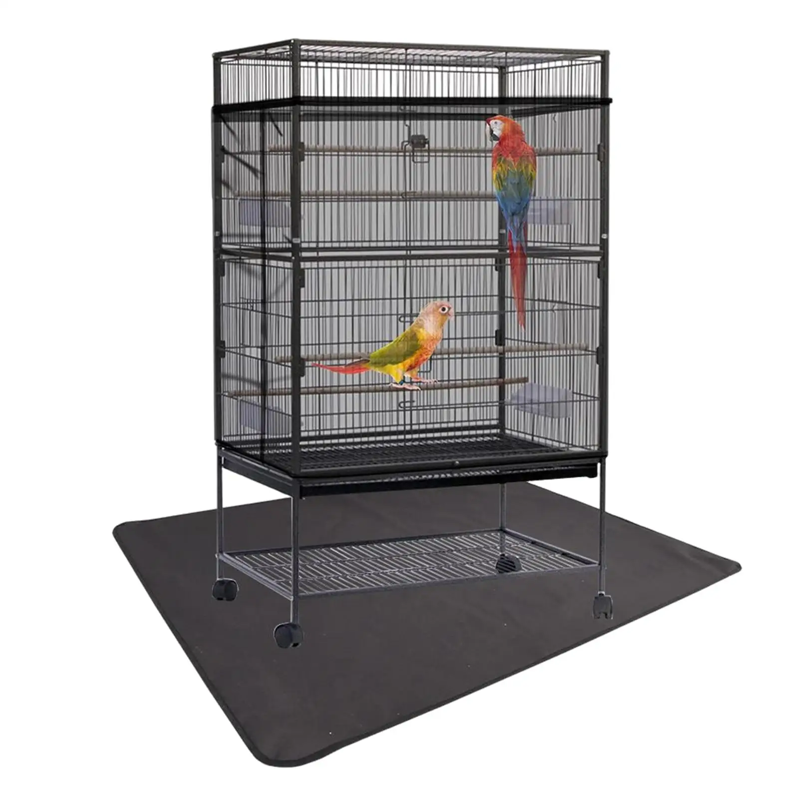 

Коврик для ящика под собакой, нескользящие большие защитные приспособления, грязеотталкивающие подушечки для клеток для птиц для питомцев, корпус для ящика для домашних рептилий