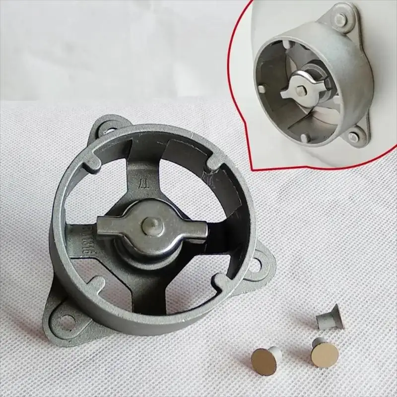 50LB 1 Set Replacement Parts Bread Bucket Rivets Mixing Shaft Rings Repair Parts for Bread Container and Inner Liner