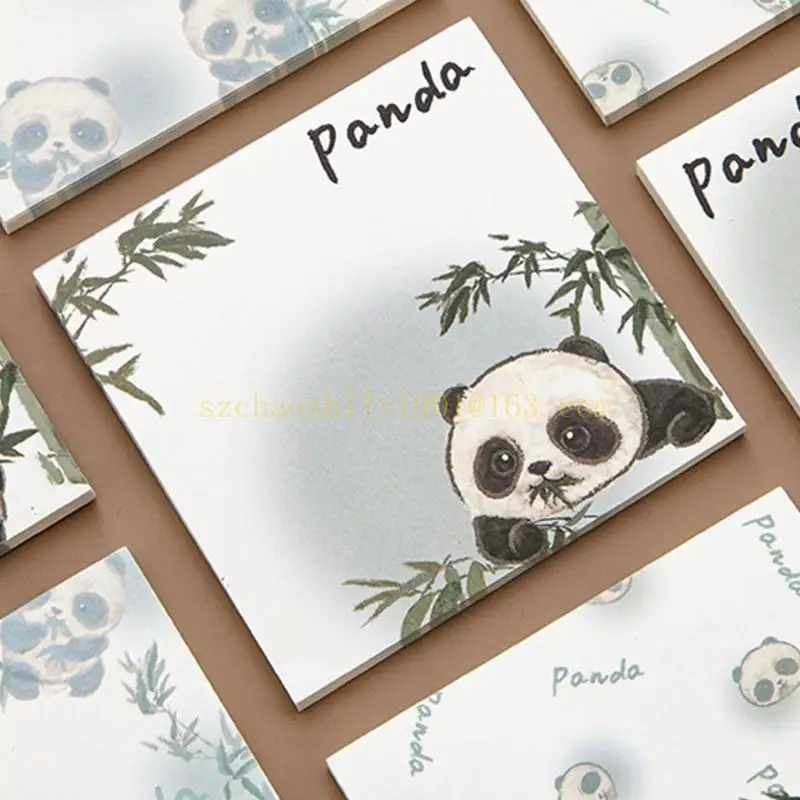 62ka adorável panda nota adesiva autoadesiva postou blocos redação marcadores marcadores 50 folhas para crianças adultos