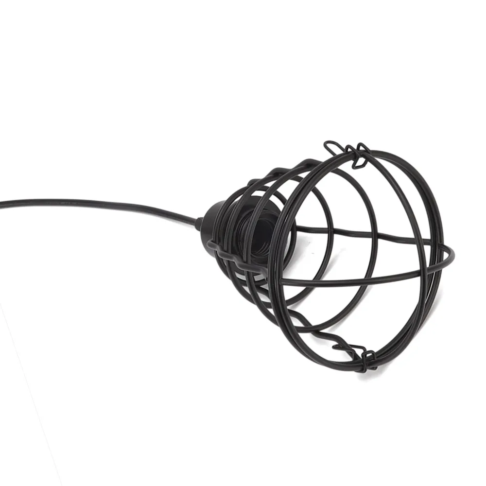 Simple Iron Retro Industrial Chandeliers E27 E26 Holder 110‑220V Ceiling Pendant Light Iron Ceiling Lights Kitchen