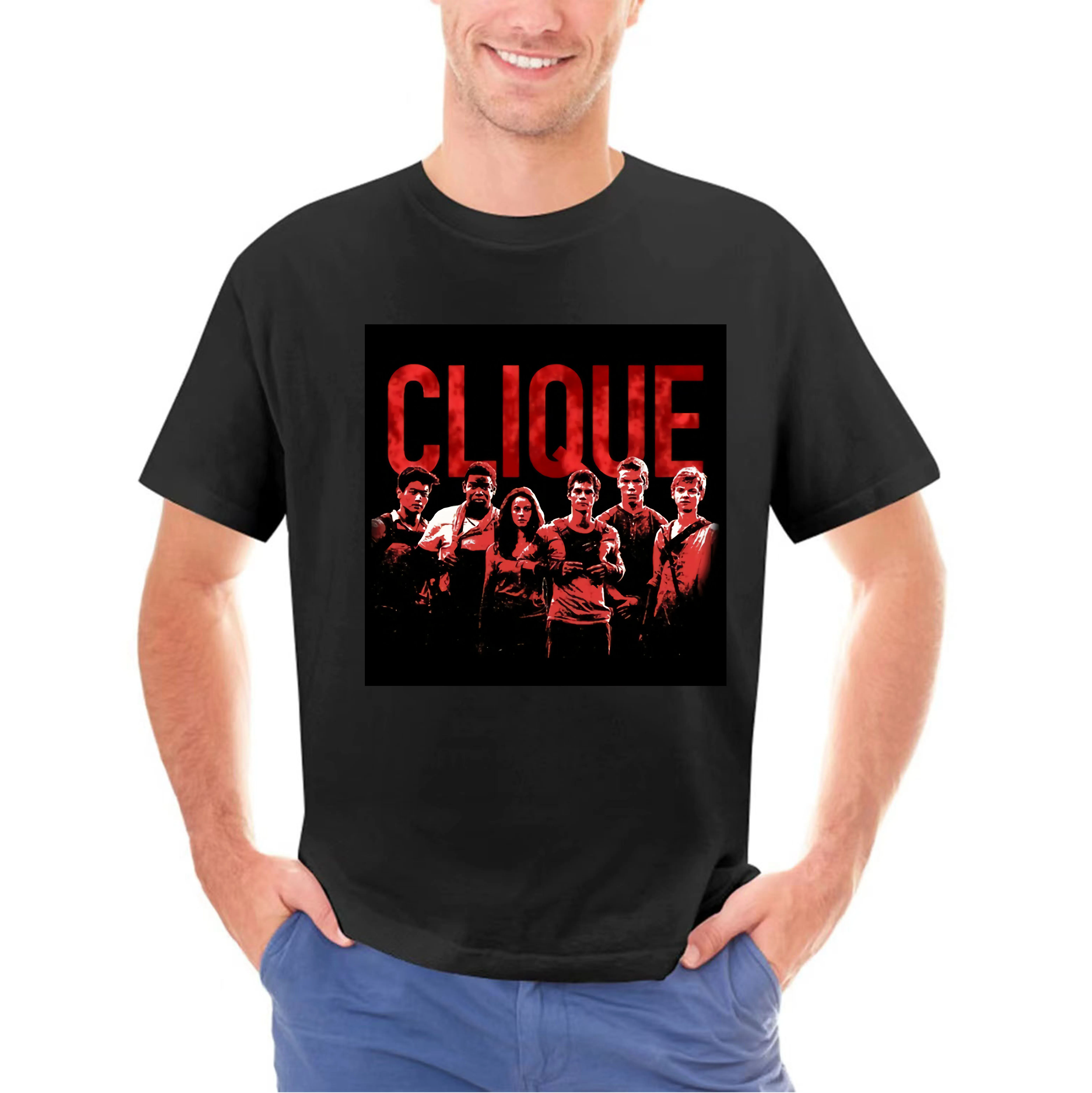 Maze Runner Clique Movies Minho Thomas Newt Teresa Graphic Gift Men Women Girls Unisex T-Shirt Sweatshirt