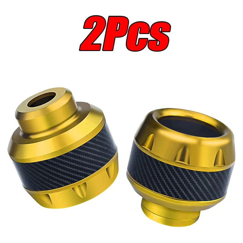 4Pcs Aluminium Legierung Motorrad Crash-schutz Roller Rad Gabel Rahmen Fallende Schutz Pads Sliders Moto Außen
