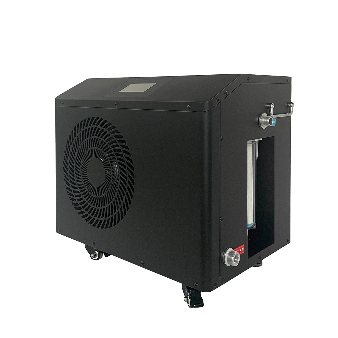 

1.5HP Cool To 0 °C Heat To 55 °C Ice Bath Chiller Water Cooled Chiller With WIFI Ozone Sterilization Cold Plunge Chiller