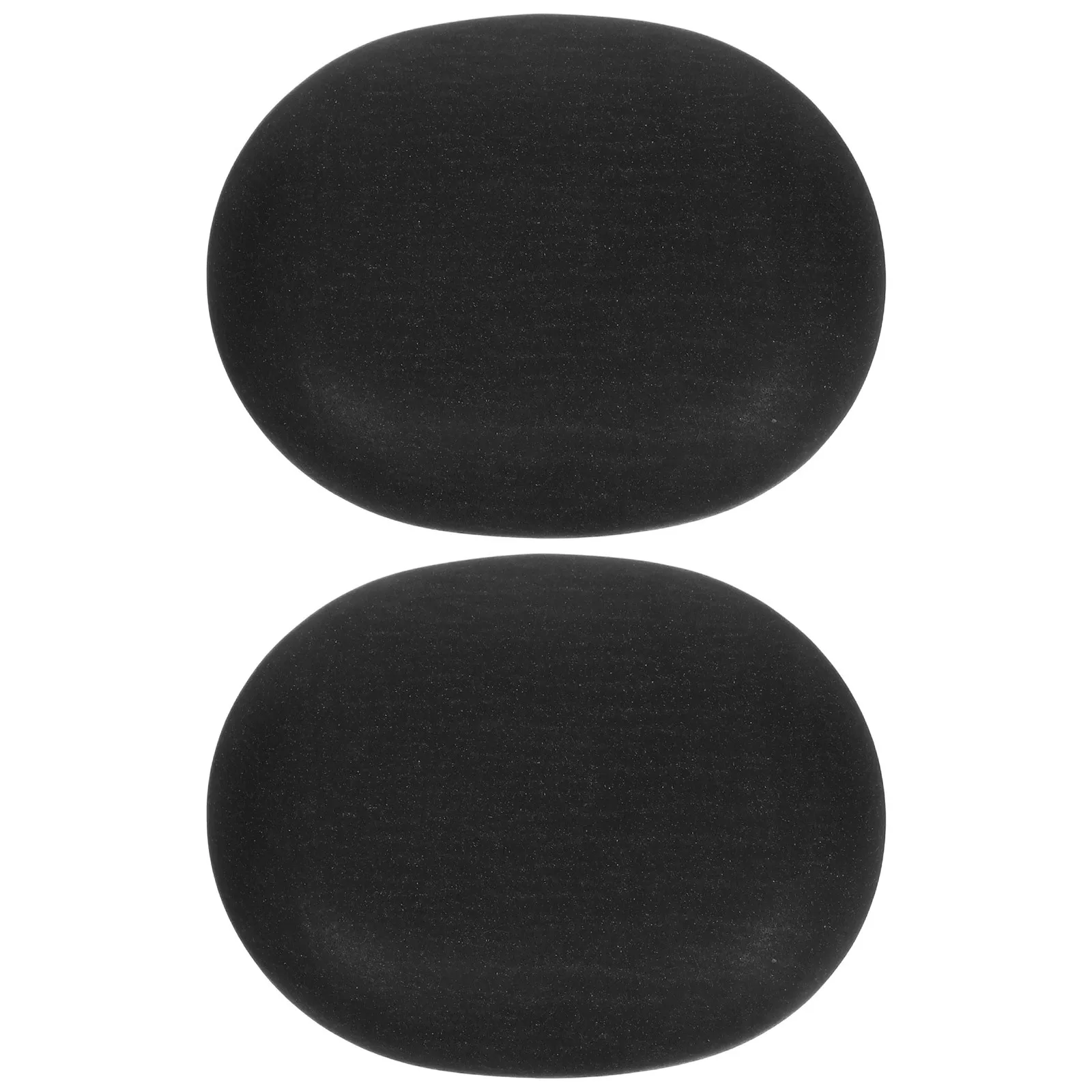 

2Pcs Hot Massage Stones Stone Needle Natural Heating Spa Back Neck Shoulder Essential Oil Relaxing Rock Set Hot Massage Stones