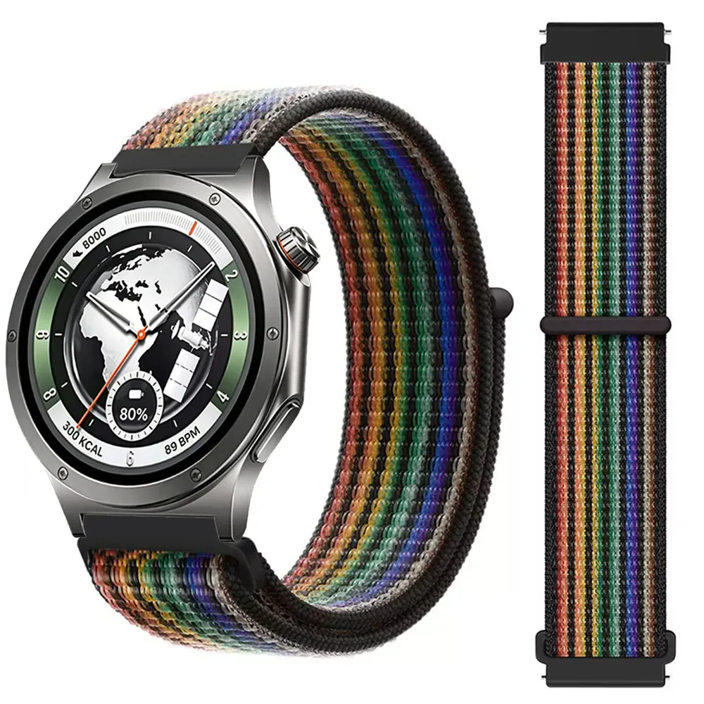20mm 22mm Nylon Loop Strap For Oneplus Watch 4/3/2/Lite Sport Watchband For OPPO Watch X3 X2 X S Realme 5 S 3 2 Belt Accessories