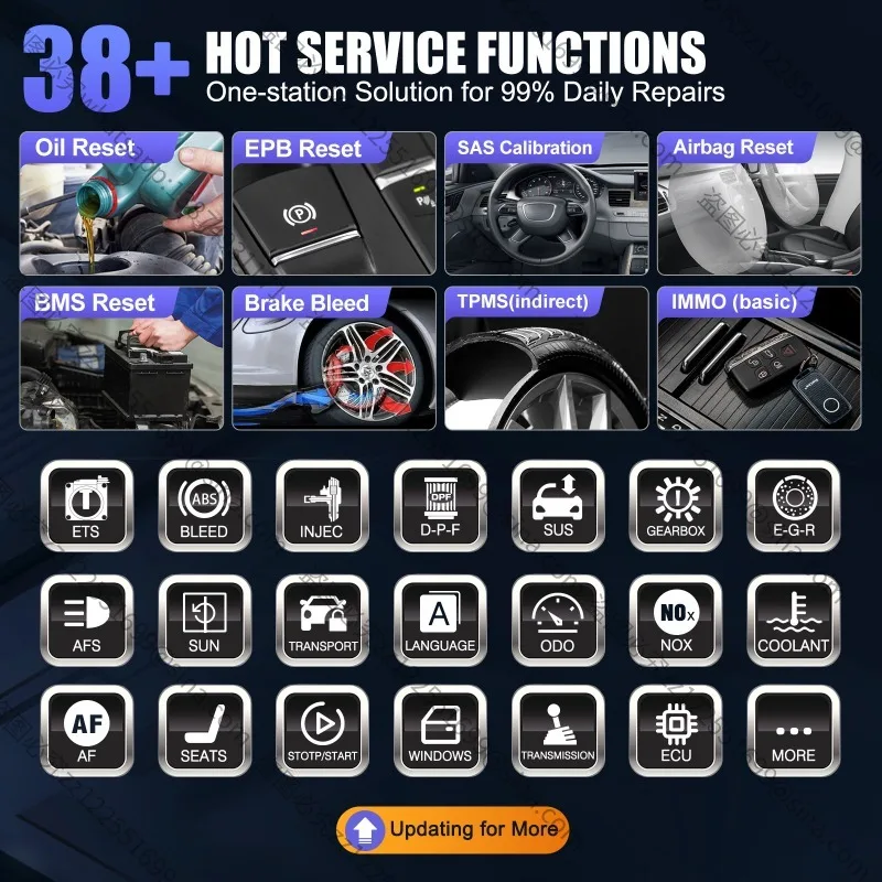 For X-431 PRO3 Ace …