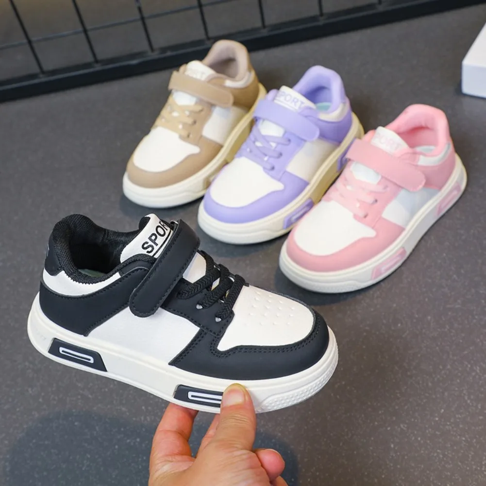 

2025 Children Casual Board Shoes Spring Autumn Kids Shoes Boys Girls Casual Sneakers Anti Slip Soft Sole Sports Shoes