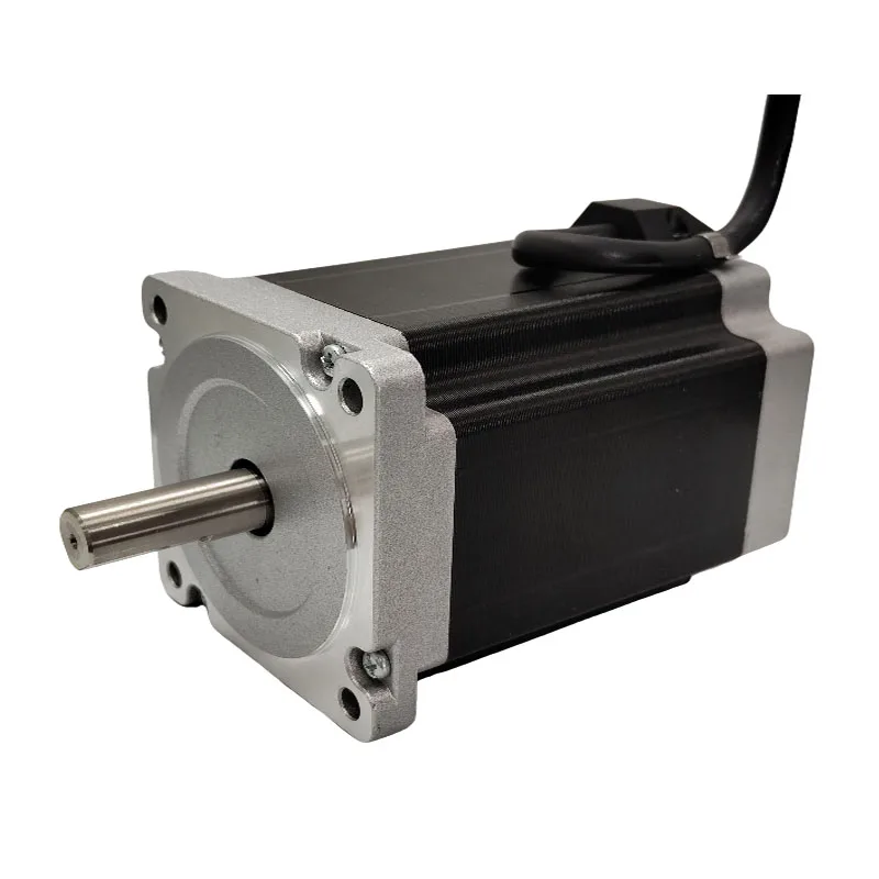 Motor Stepper Hibrida 86HS12660A4P Dual Axis Nema 34 untuk Printer 3D Robot CNC