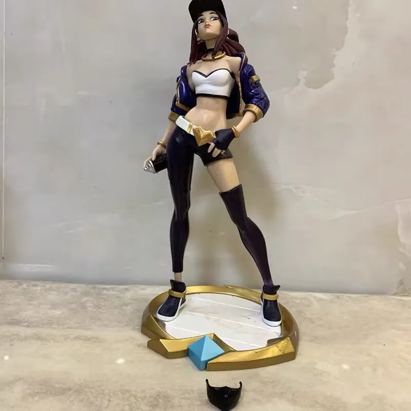 

In Stock Original LOL K/DA Skin Series Akali Sculpted Figure NO BOX