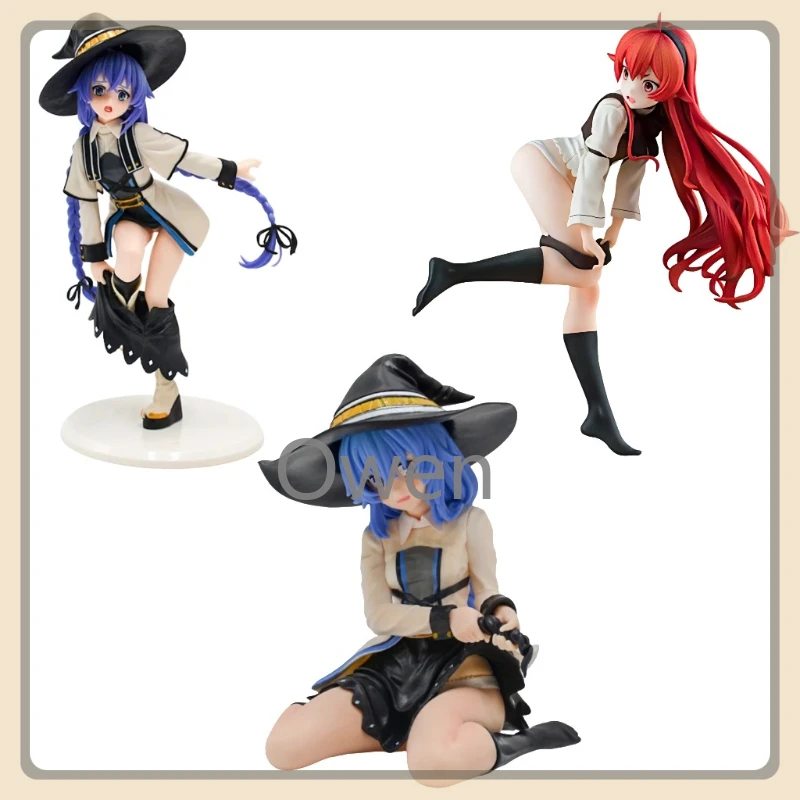 Mushoku Tensei reencarnación sin empleo Anime Roxy Migurdia estatuilla chica Eris Greyrat figuras PVC juguete estatua modelo colección regalo