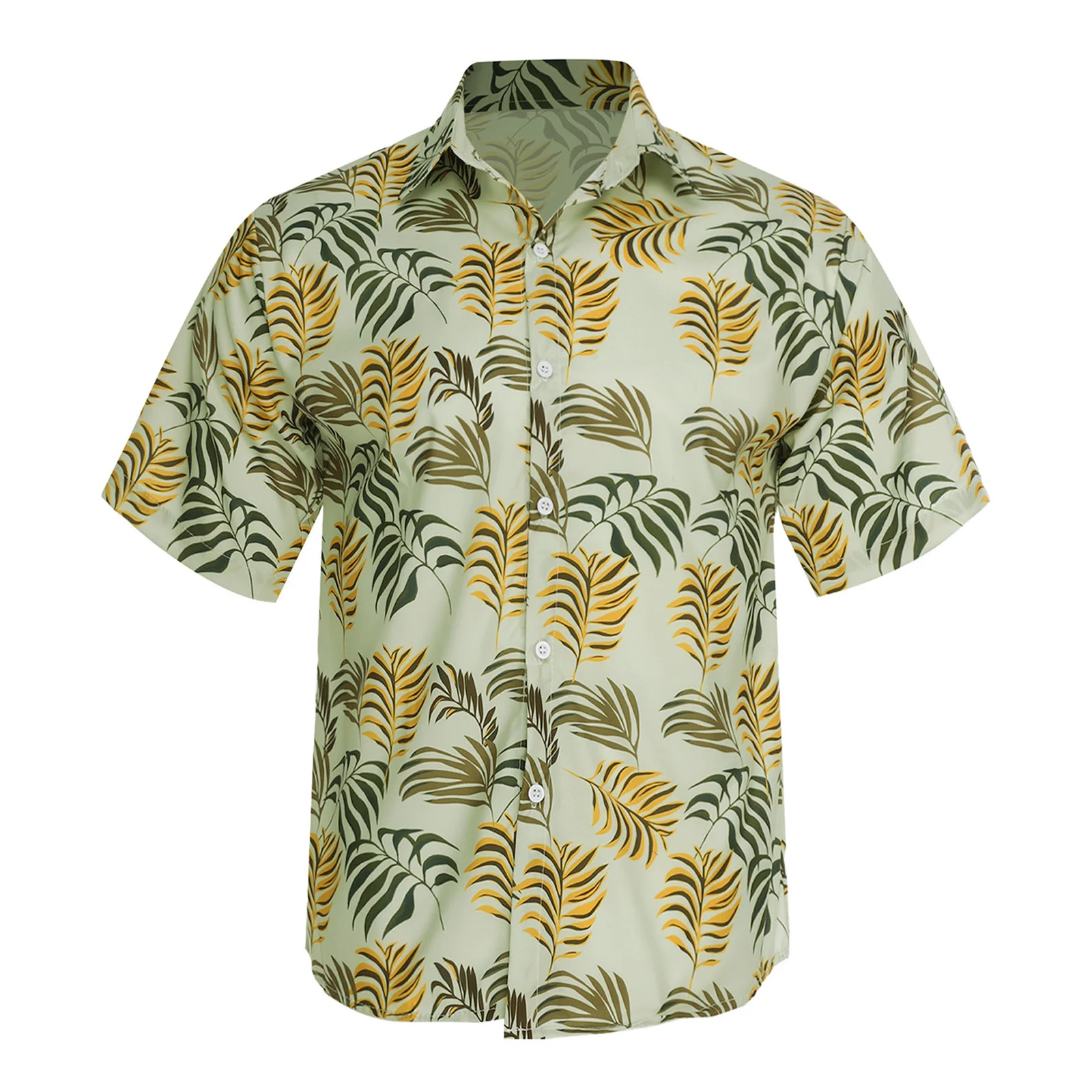 

Mens 3D Print Summer Shirt Lapel Short Sleeves Buttons Casual Shirt Beachwear Shirt Hawaii Aloha Holiday Fashion Swimwear Shirt