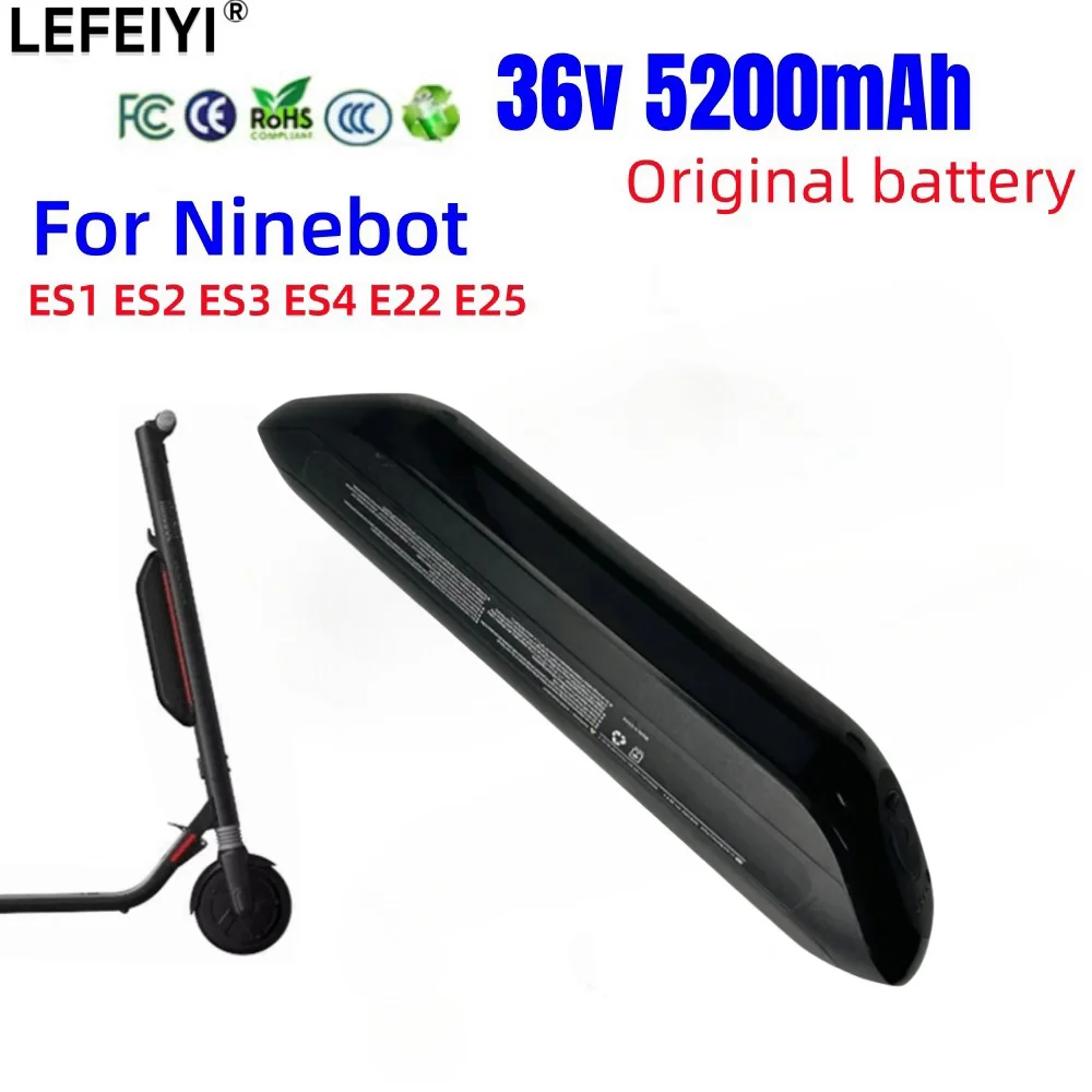 Original 36V 5000mAh Ninebot by Segway KickScooter additional battery for E22E, ES1, ES2, ES4, E22, E25, E45