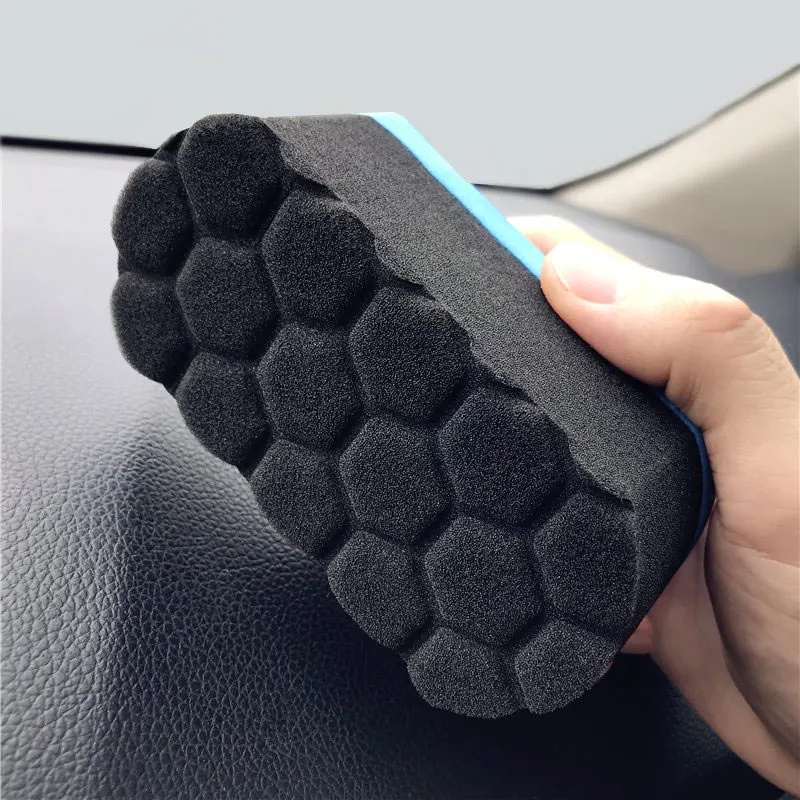 Car Wash Sponge Detailing Car Cleaning Sponge Auto Care Maintenance Wax Foam Polishing Pad Car Detailing Accessories