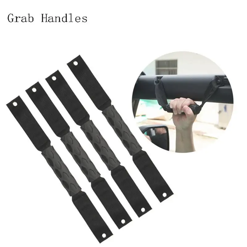 

4X Grab Handles For Ford Bronco 2022+ Roll Bar Paracord Grip Handles