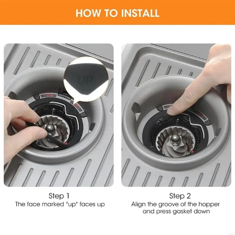 u0de 8 قطع من حشيات السيليكون من الدرجة الغذائية لآلات الإسبريسو عالية درجة الحرارة لمستلزمات صانع القهوة مقاوم للدرجات