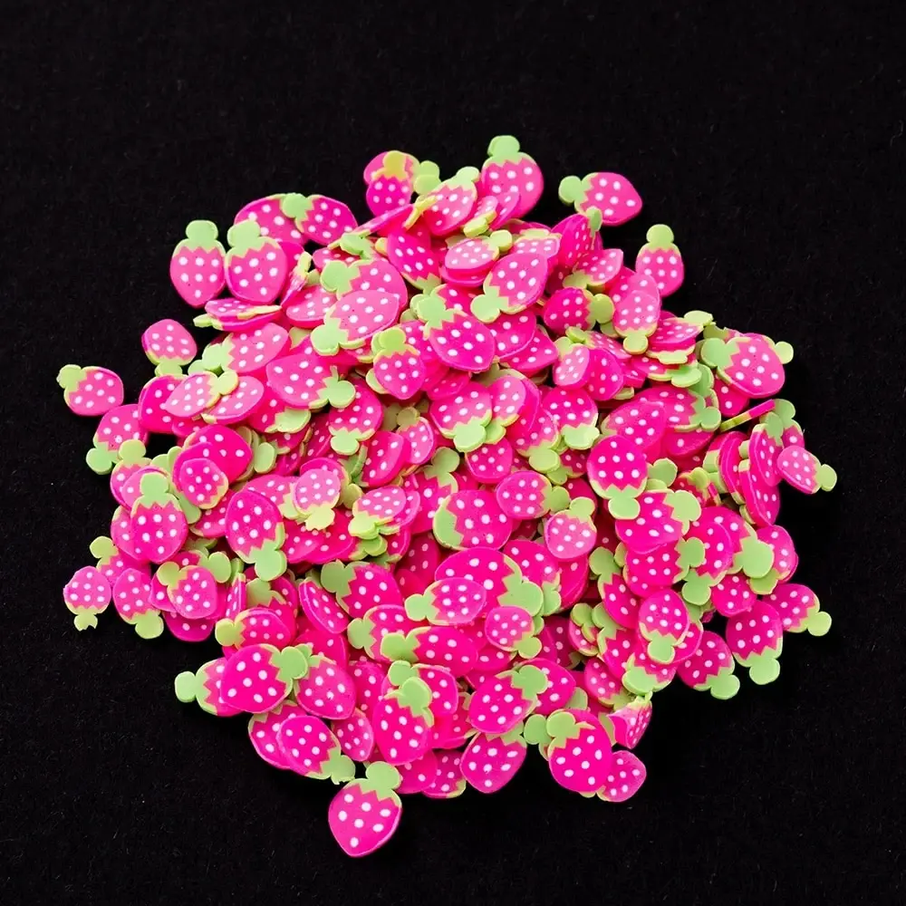 1000 Stück Polymer-Ton-Harz-Fruchtscheibe für Epoxid-Silikonform, DIY-Handwerk, Schmuck, Handy-Dekoration, Zubehör, Herstellung von Zubehör