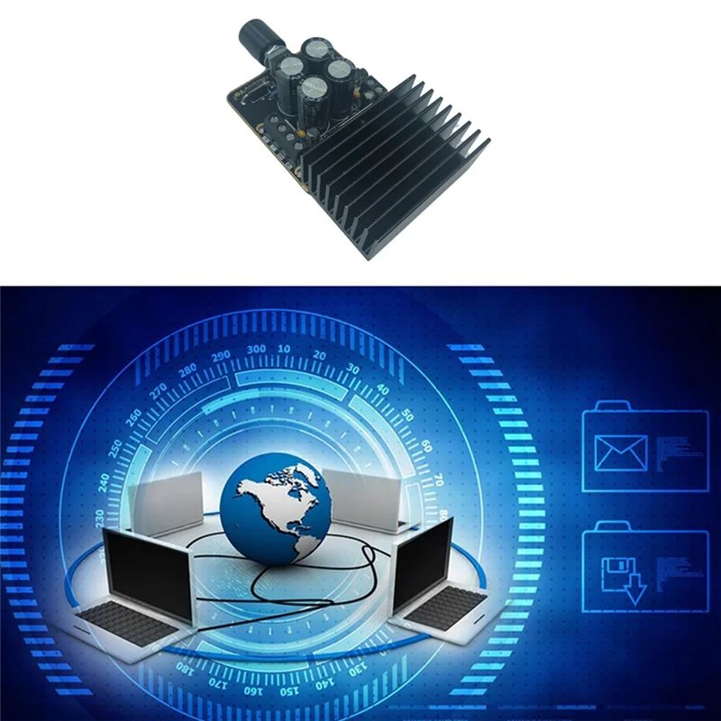 TDA7377 Digital Amplifier Board Module Dual Channel Stereo 12V 30Wx2 Multifunction Portable Audio Power Amplifier Accessories