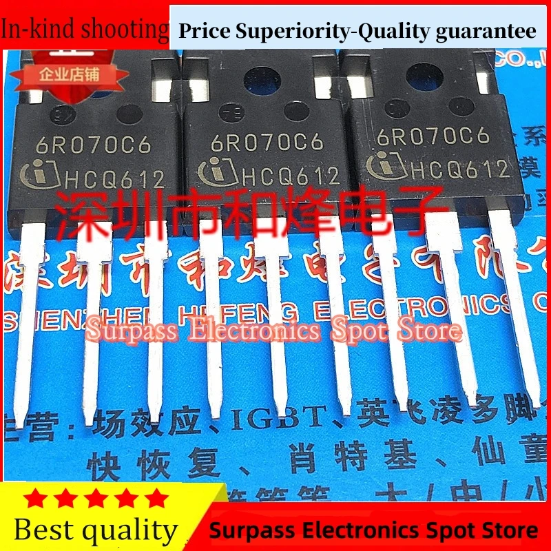 5PCS-10PCS 6R070C6 IPW60R070C6  TO-247 600V 53A   Best Quality Guarantee  Can Be Purchased