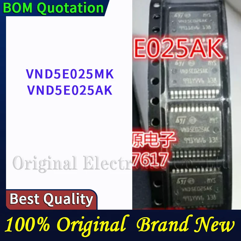 10pcs/lot VND5E025MK VND5E025AK  plastic casing Original  In stock High quality