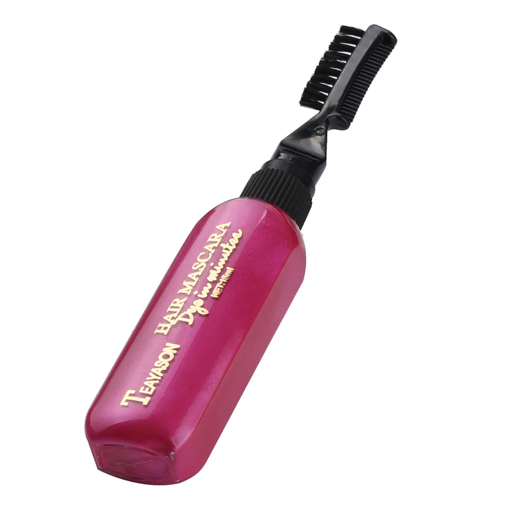 13 Colors Temporary Hairs Color Disposable Hair Coloured Mascara Beauty Tool Washable Non-toxic DIY Hair Pen Multi-colours