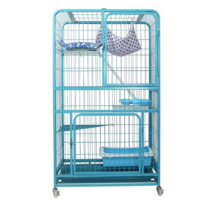 

Custom 3 Layers Tube Pet Breeding Cage Veterinary Cat Cages For Sale Custom Logo Carton Solid Sustainable Large Cats Cage Free S