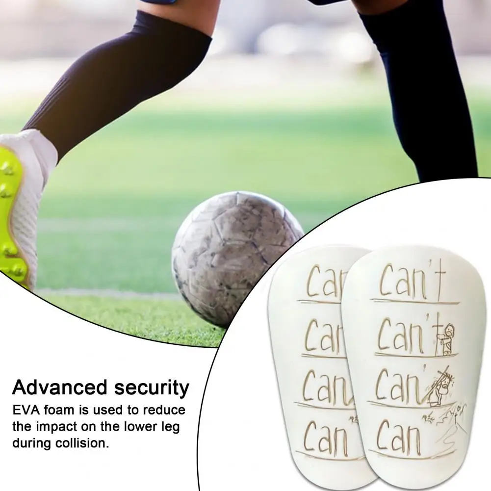 Lightweight Calf Protection Gear Impact-resistant Mini Football Shin Guards with Eva for Kids for Training for Football