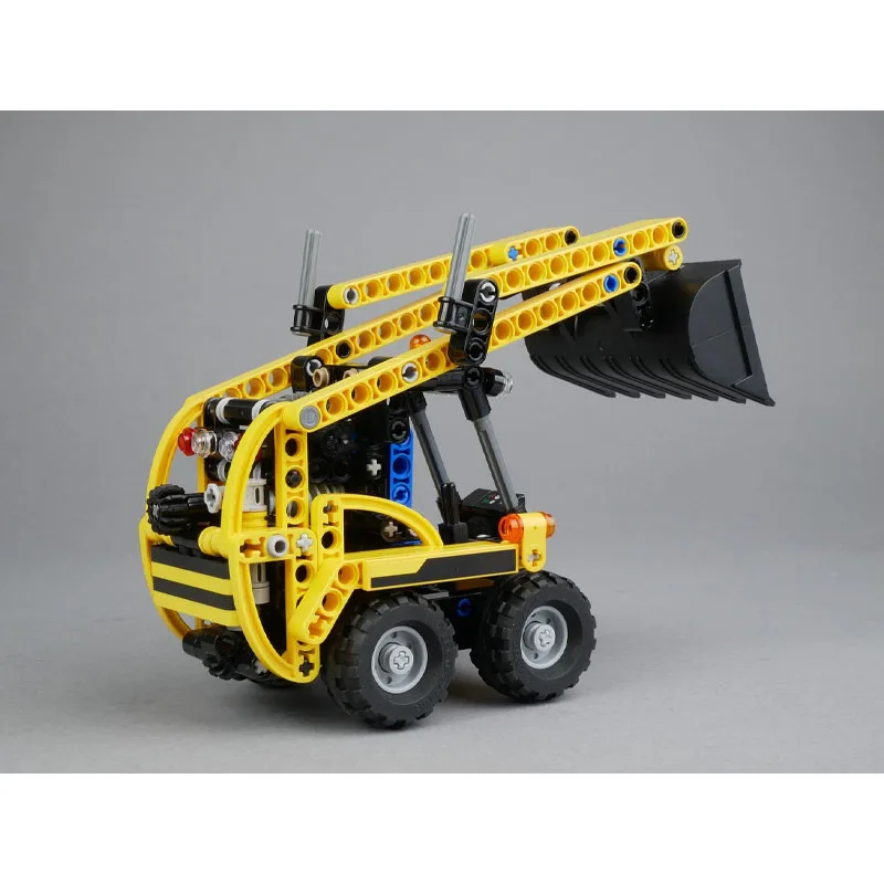 

MOC-114147 Новая модель строительного блока Skid Loader, 274 деталей, креативный детский строительный блок на день рождения и Рождество, игрушка в подарок