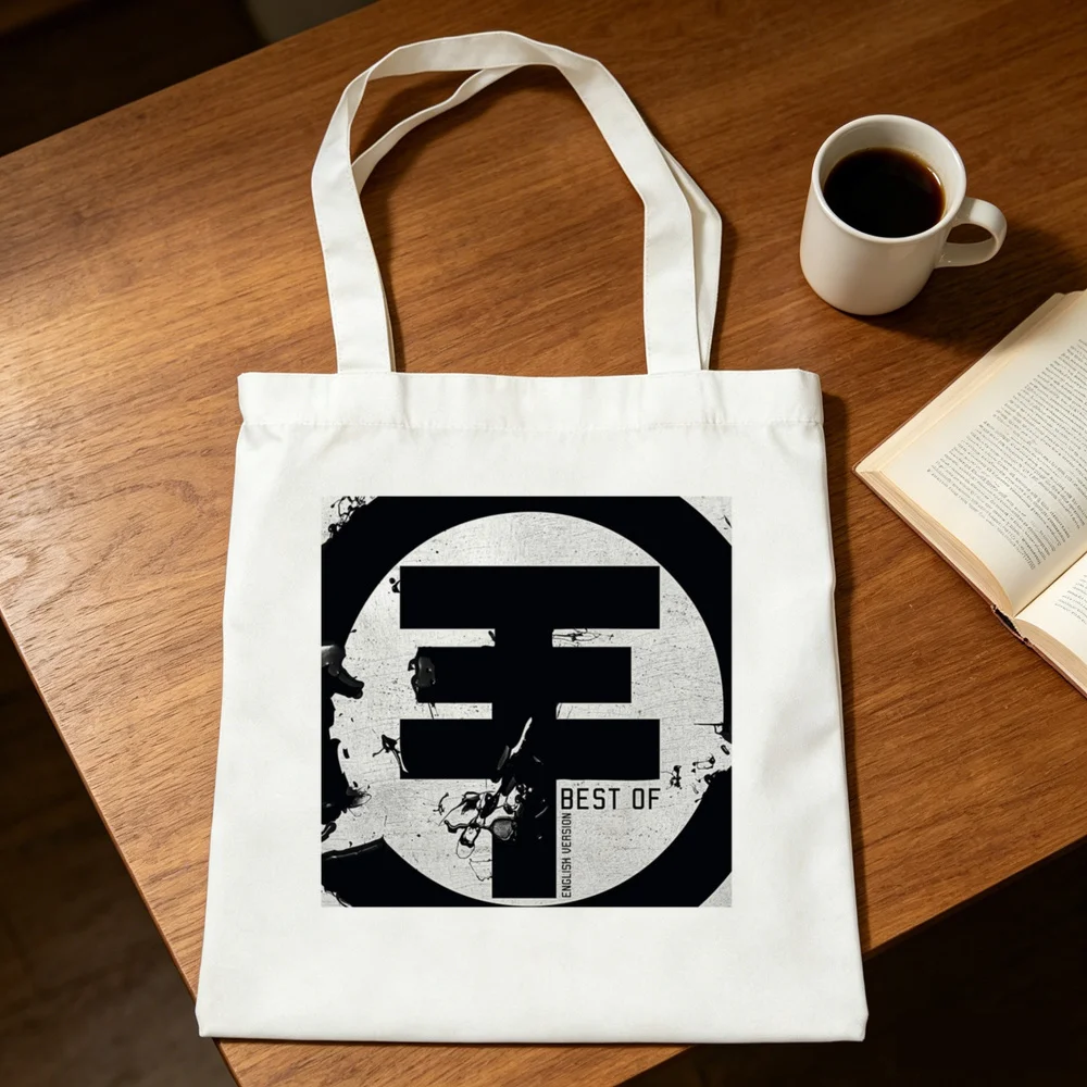 Tokio Hotel tote bag shoulder  canvas  shopping reusable grocery femme