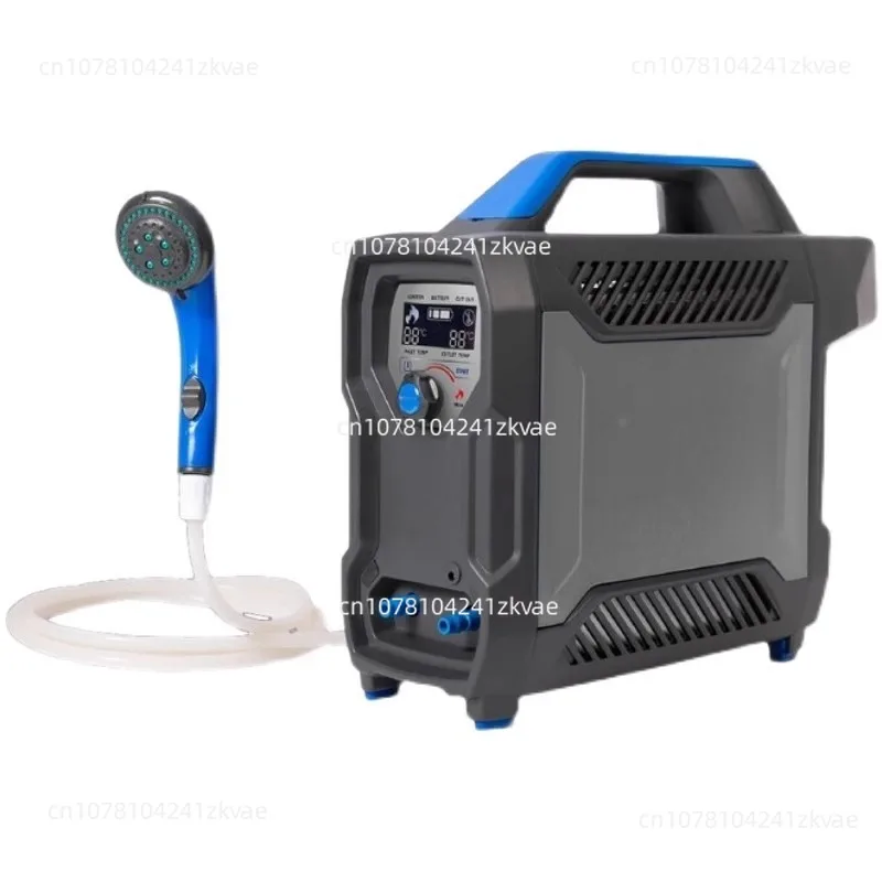 Wireless Water Heater Portable Outdoor Camping Multi-function Gas Heating Electric Shower Bath