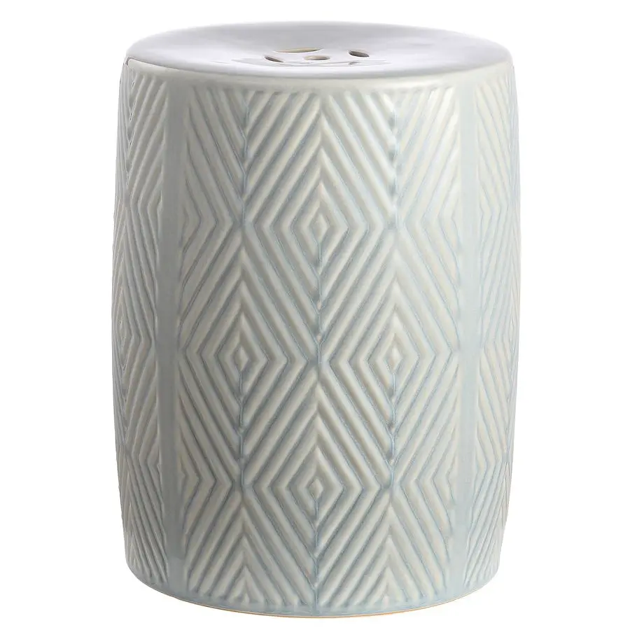 

Керамический табурет-столик Home Hemdi светло-голубого цвета, 18 дюймов, для дома и сада