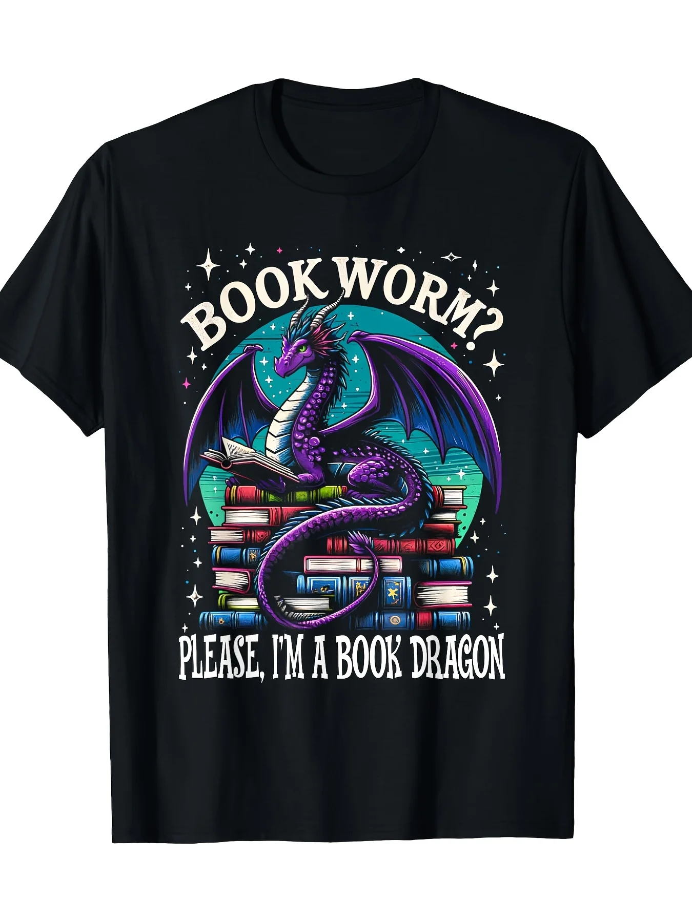 

Мужские и женские футболки с короткими рукавами и графическим принтом «Книжный червь», лето-осень-зима, повседневные свободные уличные уличные модные футболки