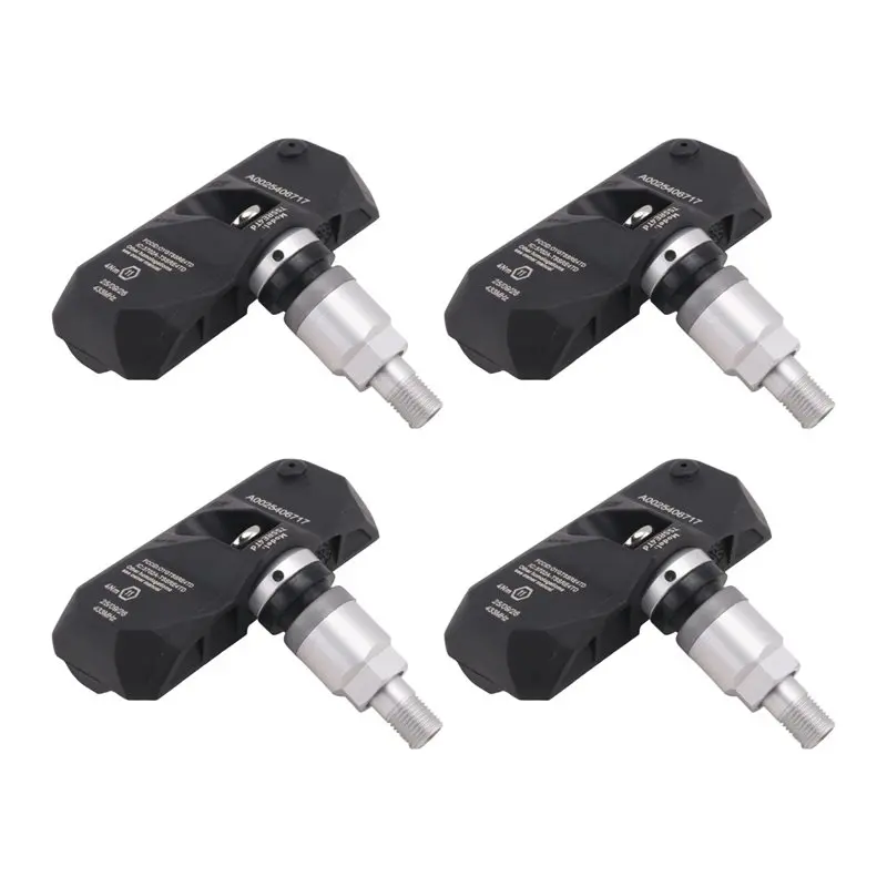 

For E350 E500 W211 E-Class 2006-2010 4PCS A0025406717 Tire Pressure Monitor Sensor TPMS 433MHZ LHD