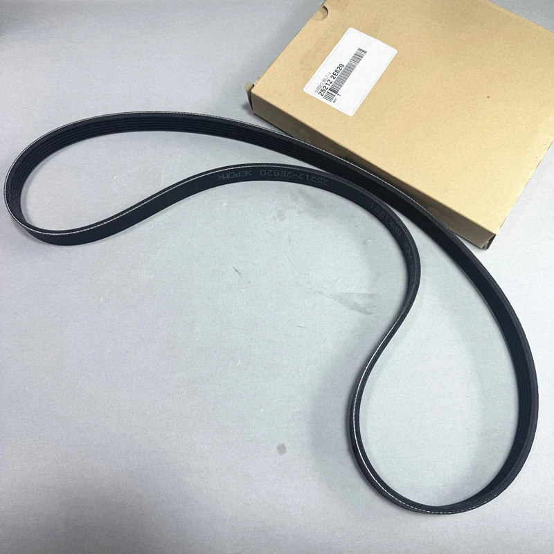 252122E820 25212-2E820 V-Ribbed Belt for VW Golf KIA K5 K4 Sportage HYUNDAI I30 Ix35 Nissan Teana Mitsubishi Eclipse 2.0T
