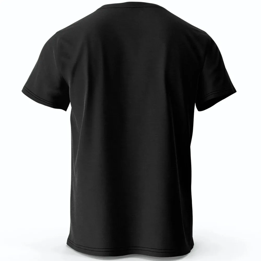 Men's Funny Middle Finger Duck Latest Pure Cotton Sports Short Sleeved Running Fitness Plus Size Loose T-shirt Street Daily Top