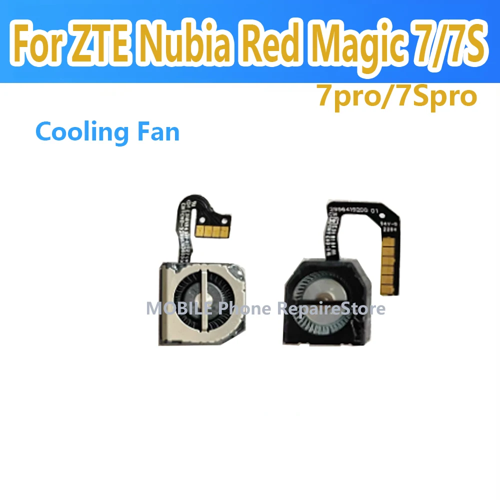 For ZTE Nubia Red Magic 7 7S 7Pro 7Spro NX709S Built-in Cooling Fan Radiator OEM Replacement - view 2