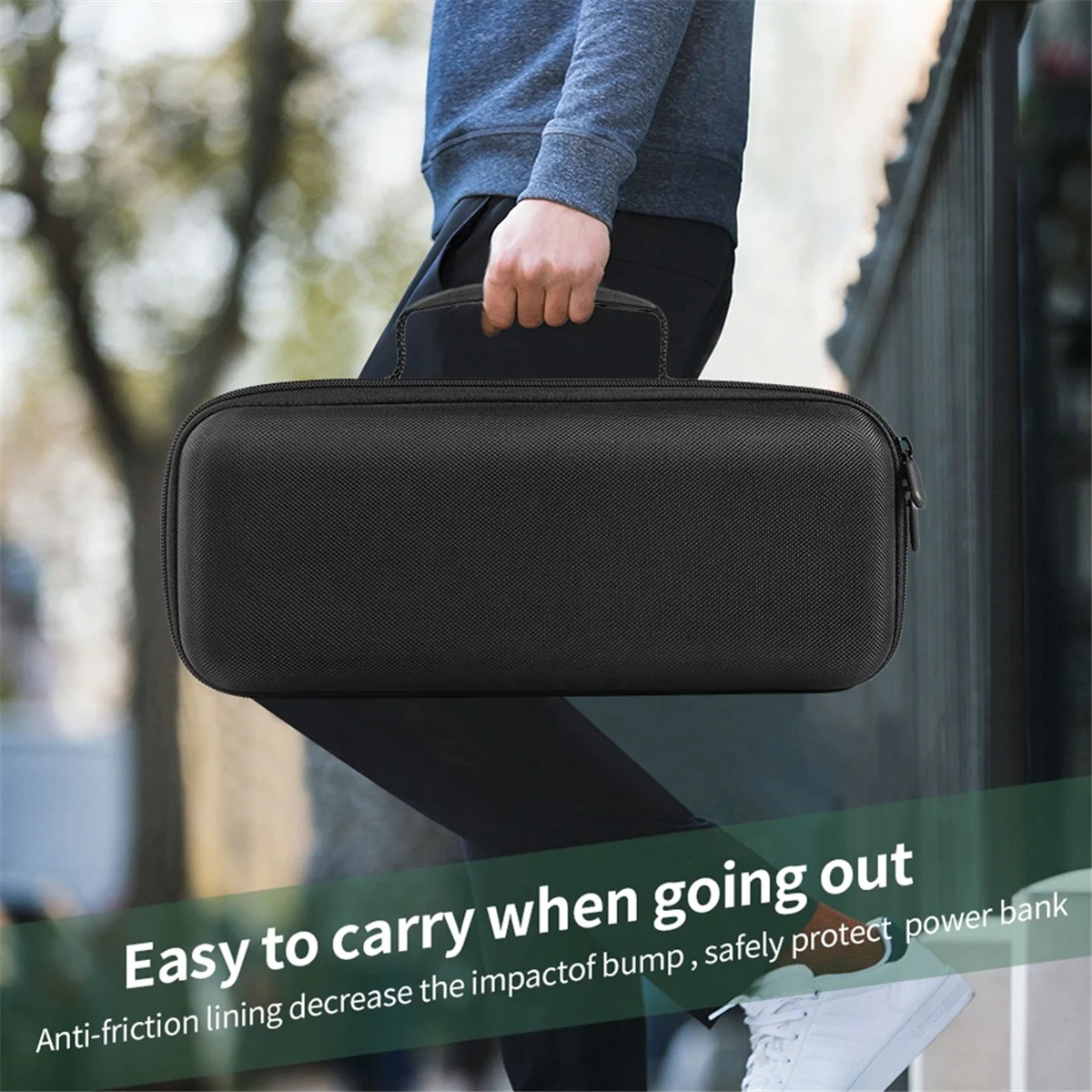 パワーバンク収納バッグ ハード収納バッグ 737 Prime パワーバンク用 60,000mAh パワーバンク保護トラベルケース キャリングバッグ