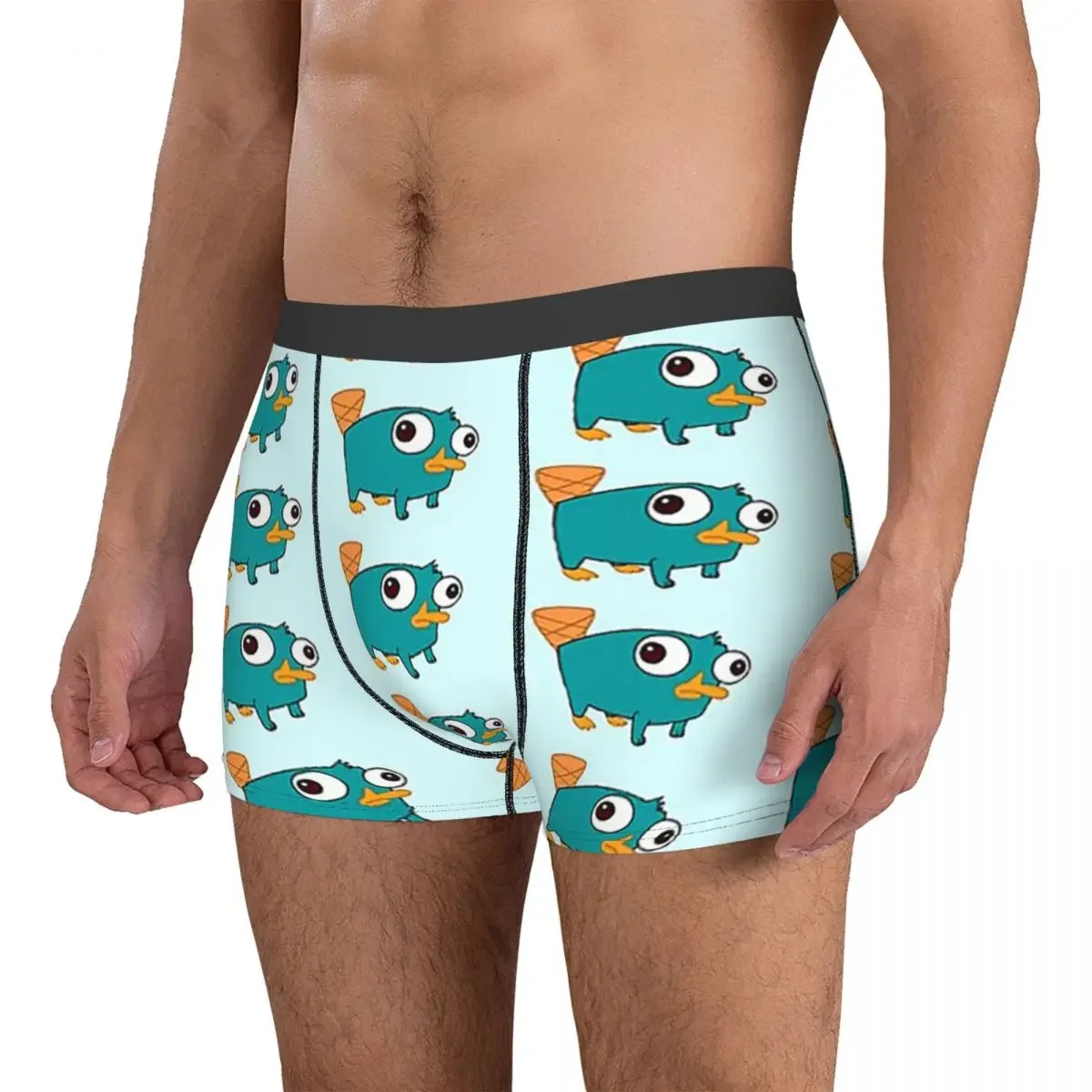 الملاكم السراويل السراويل بيري خلد الماء الطفل من فينياس و فيرب سراويل الذكور الملابس الداخلية ل أوم رجل صديقها هدية