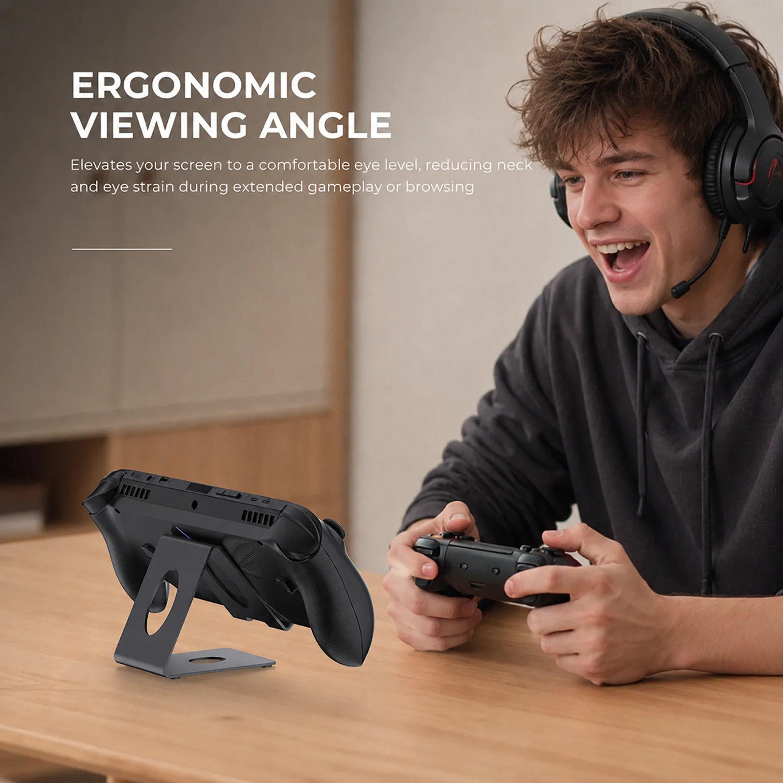 Multifunctional Handheld Console Stand for / Xbox Series X / Nintendo Switch OLED / Switch 1/2 / Steam Deck Handheld Consoles