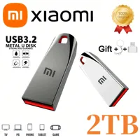 Xiaomi 2TB USB3.2 1TB Large Capacity Fast Portable Storage Fashion Durable U Disk Flash Drive Ultra-High-Speed Data Transmission