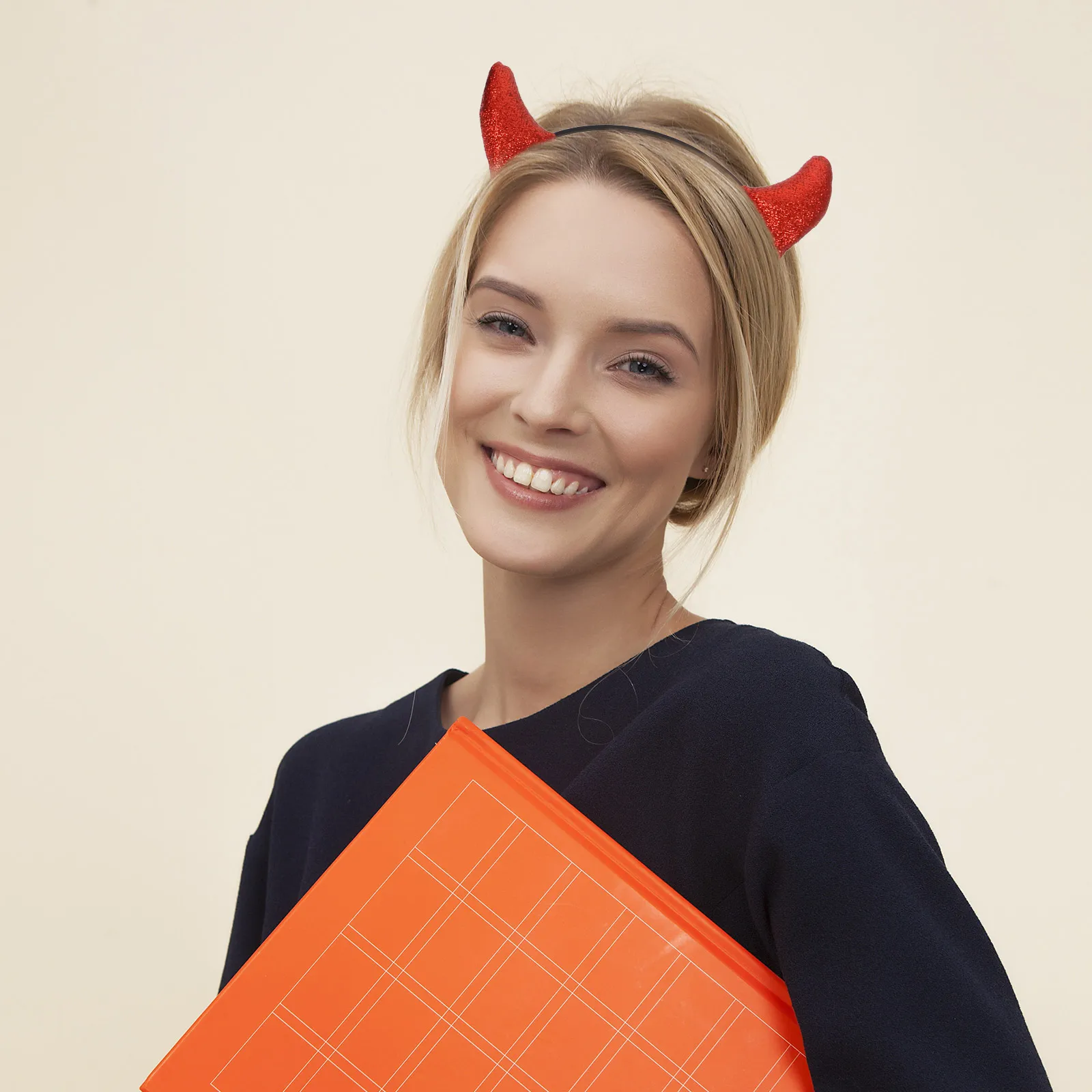 

2pcs Headb s Horn Headpiece Halloween Horn Headwear Costume Party Prop Reusable Elegant Charming Hair Accessories