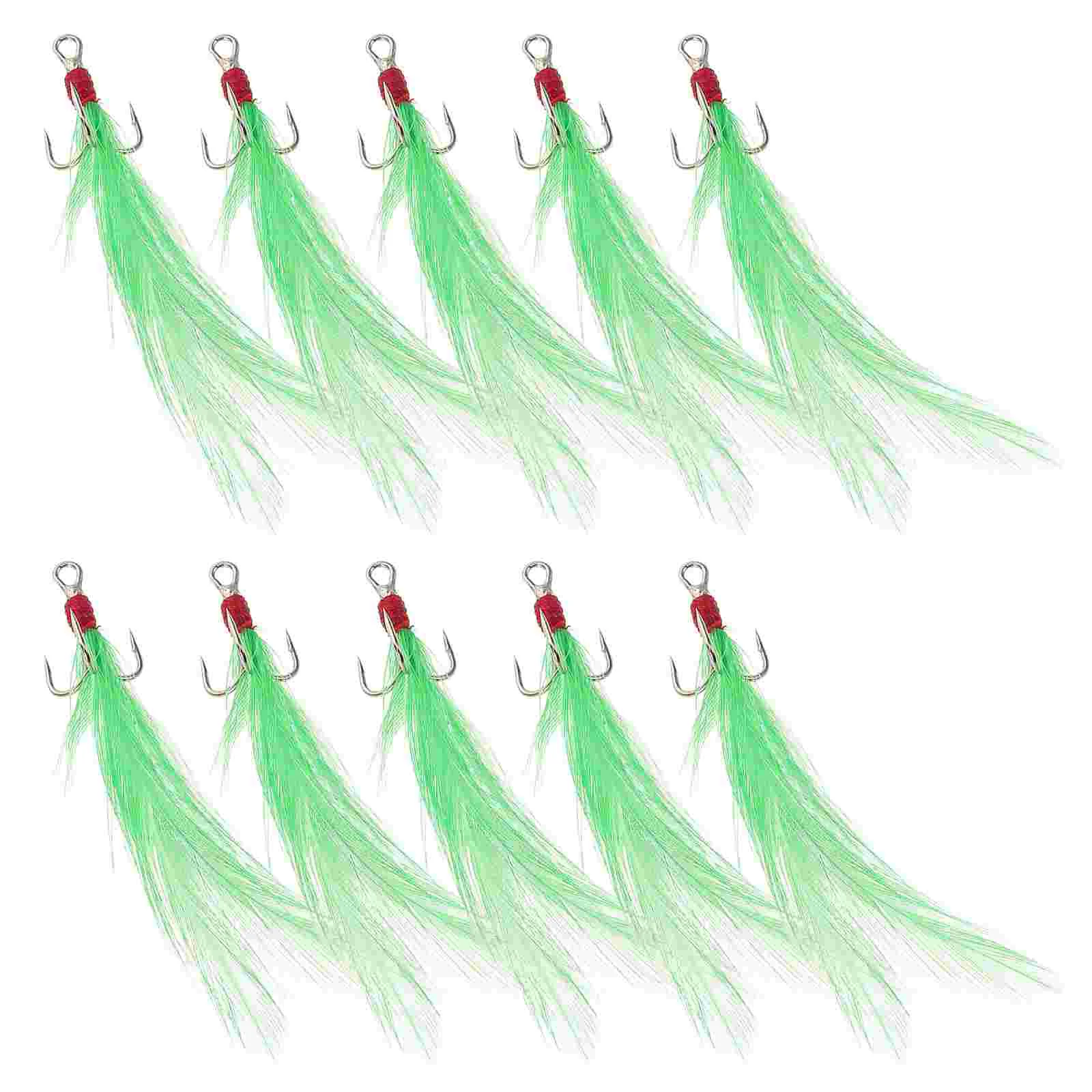 

10pcs Portable Fishing Hooks Freshwater Saltwater Fishing Hooks Fishing Anchor Hooks Treble Hooks Multi-use Fishing Hooks Heavy