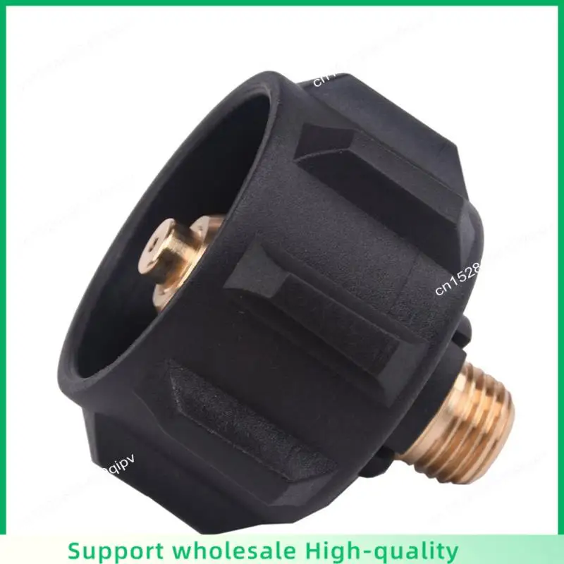 

Адаптер для фитинга клапана регулятора газа ABSF QCC1 Адаптер для пропана с гайкой и наружной резьбой 1/4 дюйма