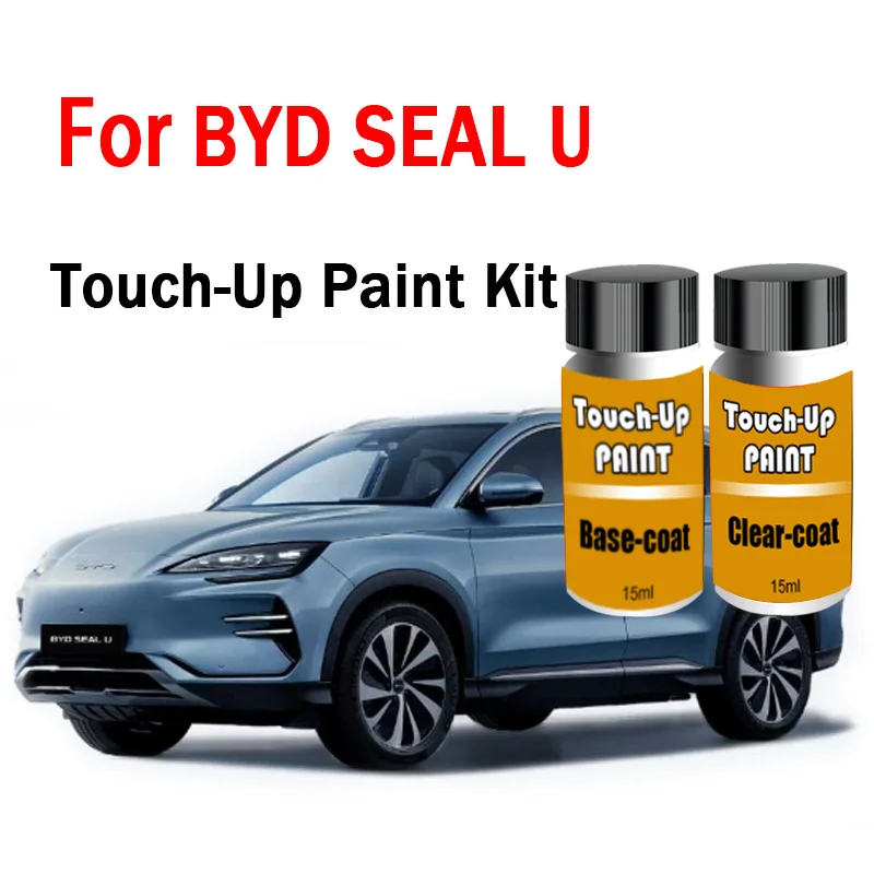 2-teiliges Autolack-Reparaturset für BYD SEAL U 2026, Autolack-Kratzerentferner, Ausbesserungsset, Autozubehör, Schwarz, Weiß, Blau, Rot, Grau