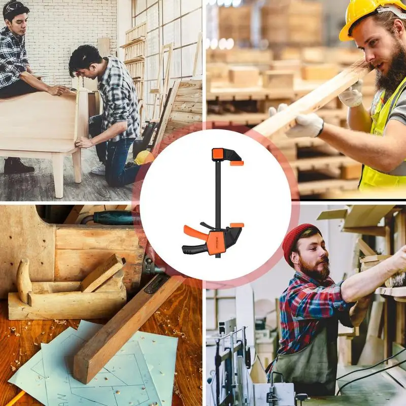 Morsetto per la lavorazione del legno Morsetto a sgancio facile Morsetto per allargare Acciaio con impugnatura micro-regolazione per l'artigianato della lavorazione dei metalli